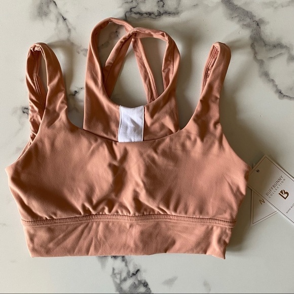 NEW BuffBunny Soulstice Sports Bra Cedar Pink XS - Picture 6 of 11